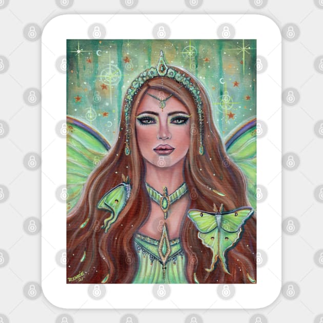 Aine Irish goddess of fairies Copyright Renee L. Lavoie Sticker by ReneeLLavoie